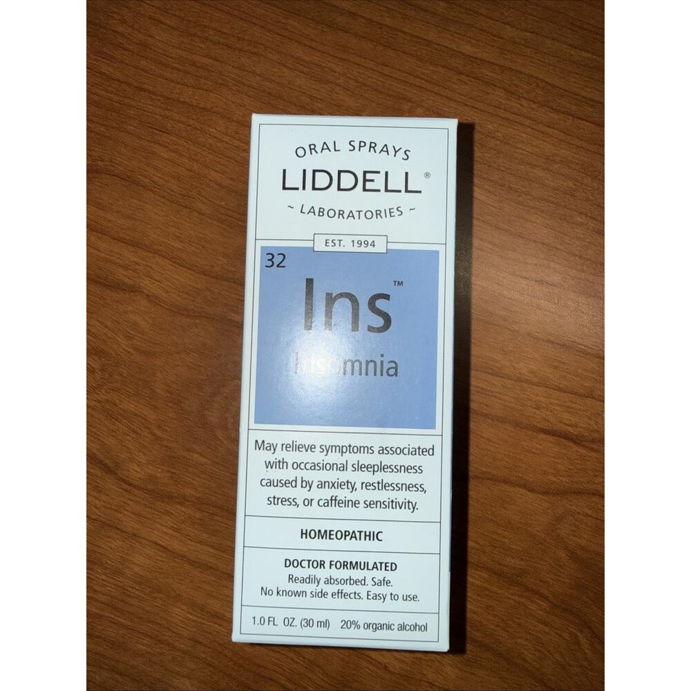 Liddell Homeopathic Insomnia, 1 Ounce
